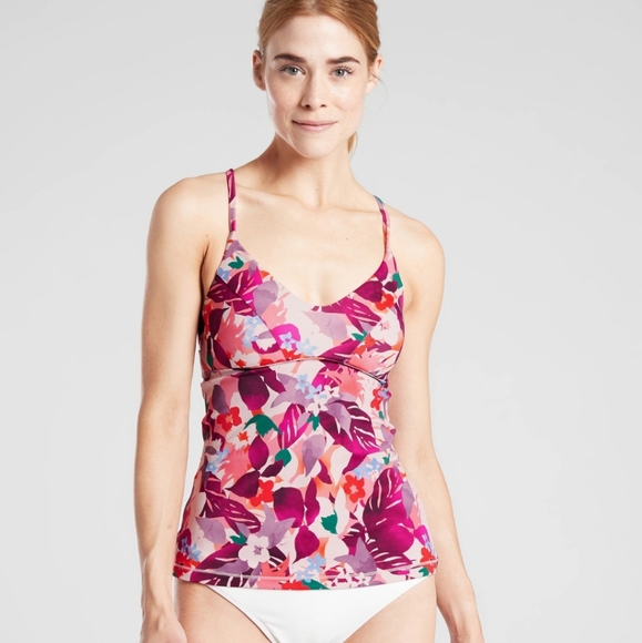 Athleta Other - Athleta A-C Daybreak Triangle Tankini